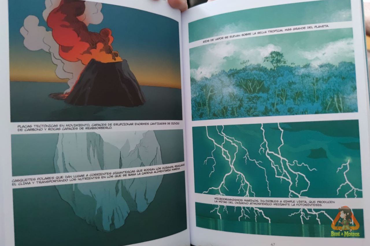 La gran negación cómic novela gráfica cambio climático_