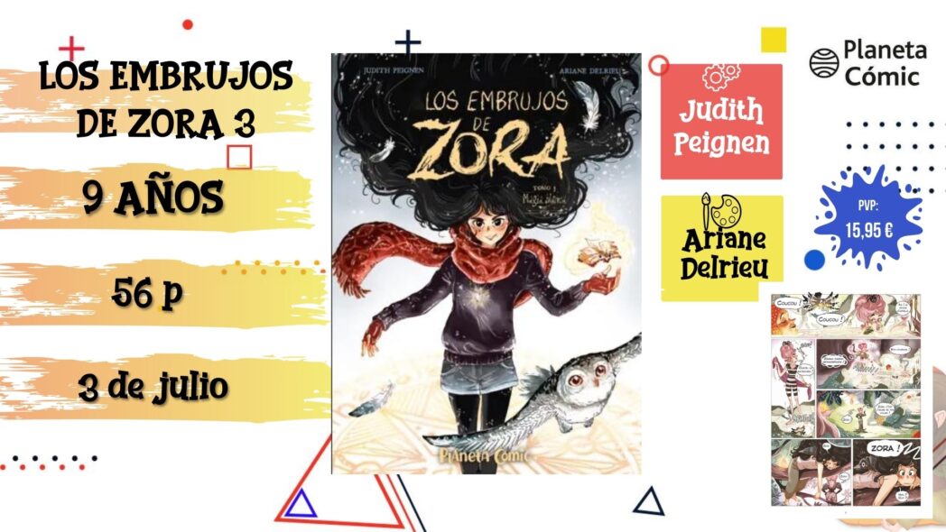 Novedades cómics julio Los embrujos de Zora 3