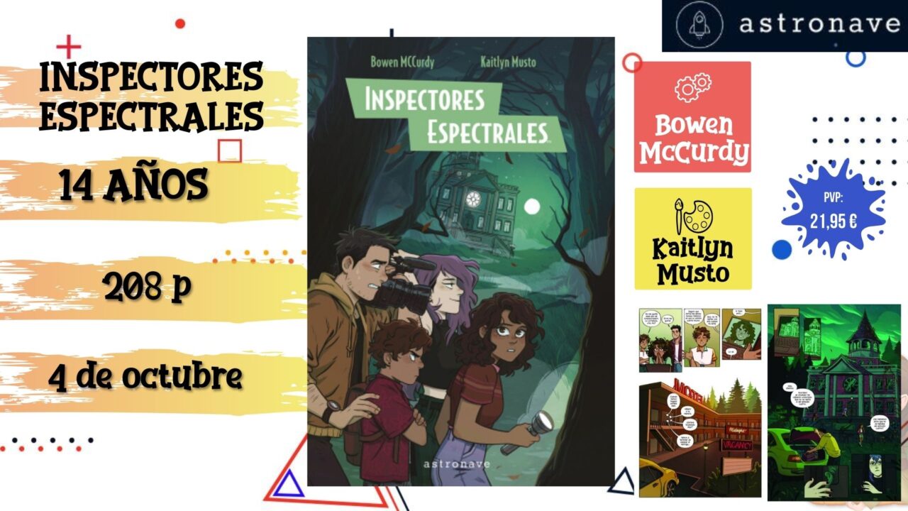 Novedades cómics octubre Inspectores espectrales