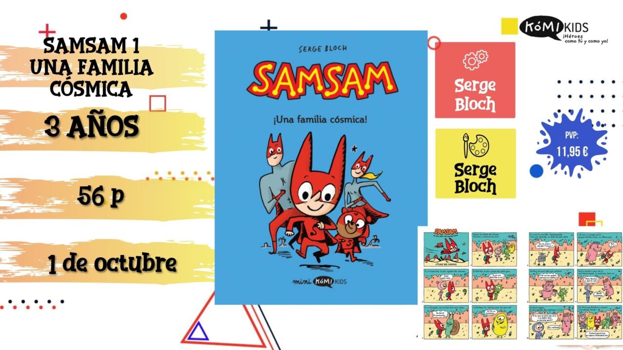 Novedades cómics octubre Samsam