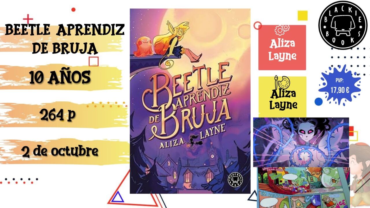 Novedades cómics octubre Beetle, Aprendiz de bruja