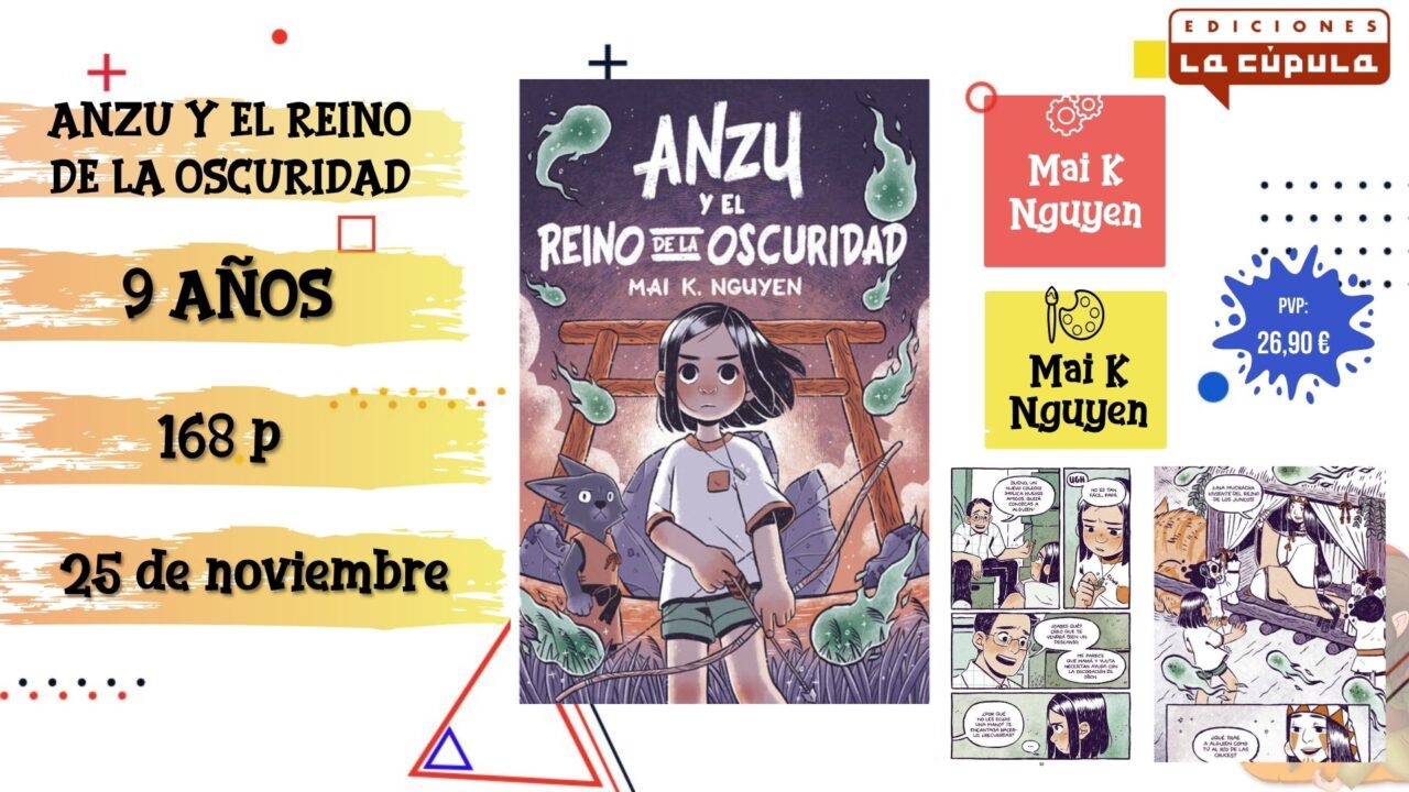 Novedades cómics noviembre Anzu y el reino de la oscuridad