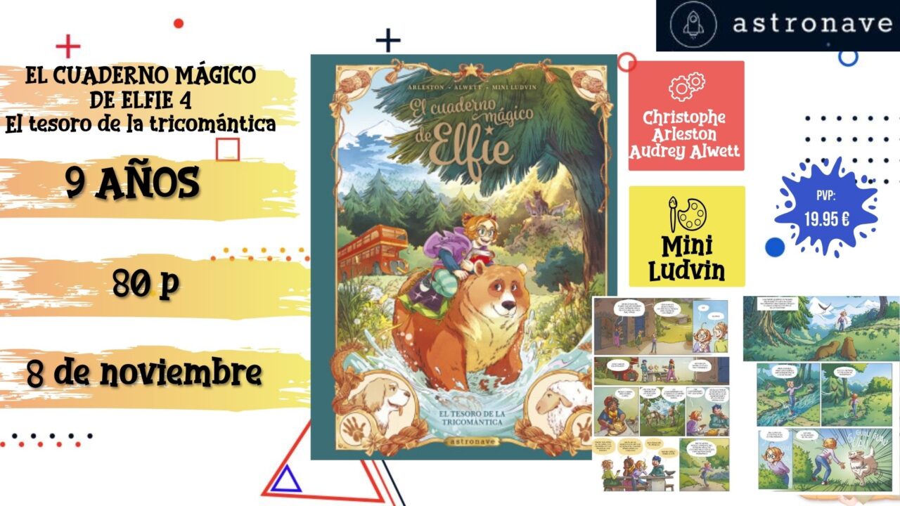 Novedades cómics noviembre Elfie 4