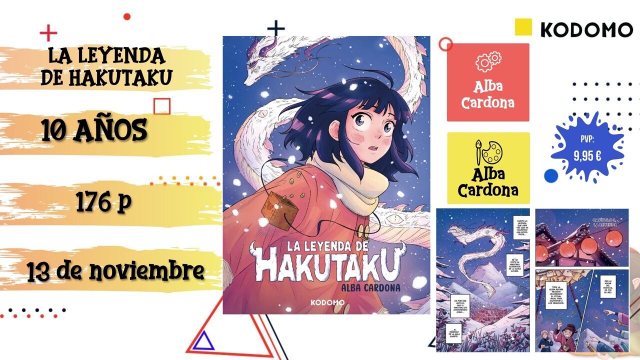 Novedades cómics noviembre La leyenda de Hakutaku