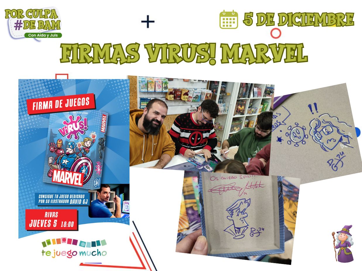 20 Firmas Virus Marvel