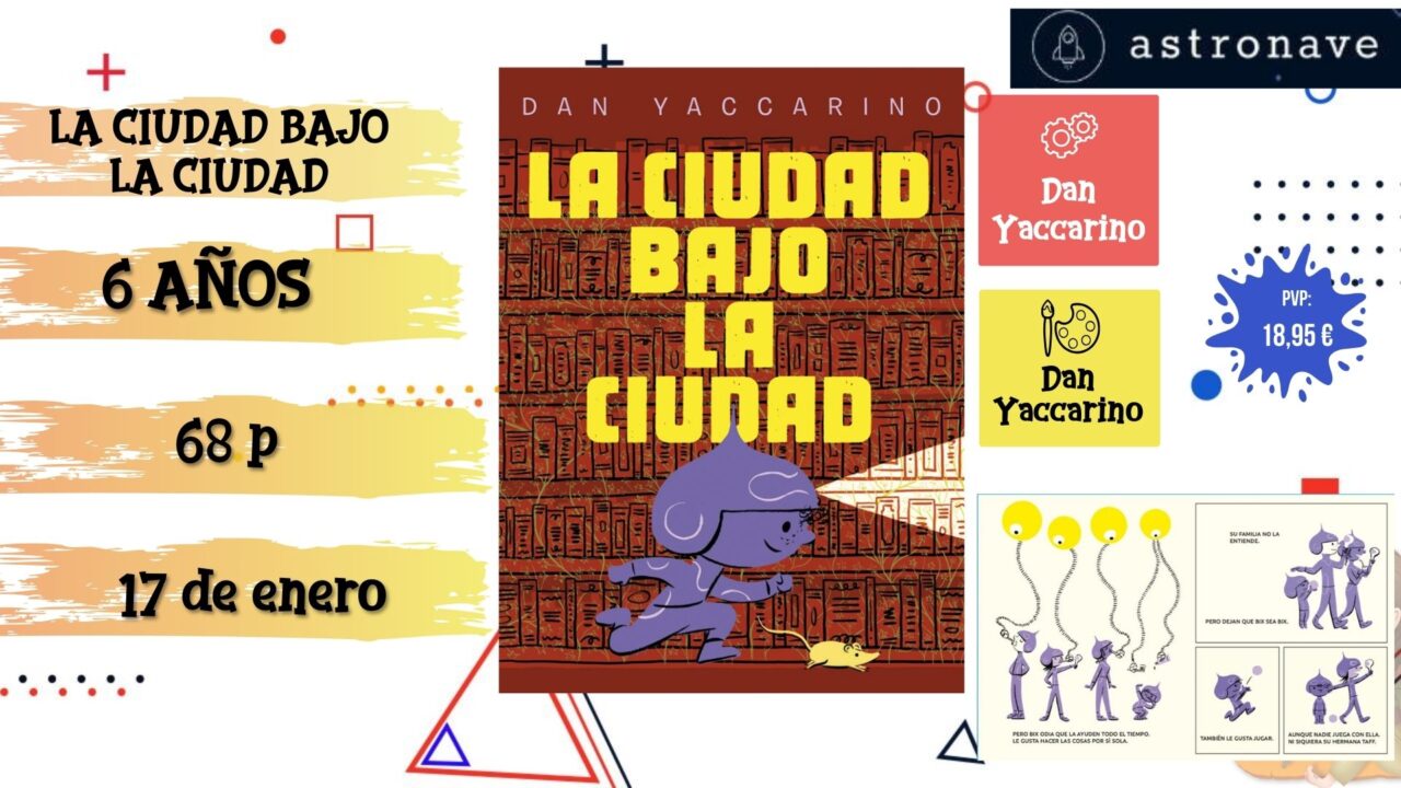 Novedades cómics enero La ciudad bajo la ciudad