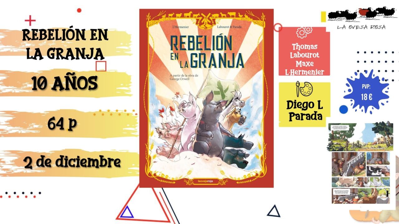 Novedades cómics diciembre Rebelión en la granja