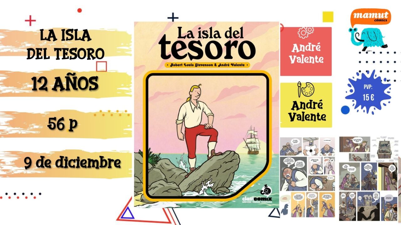 Novedades cómics diciembre La isla del tesoro