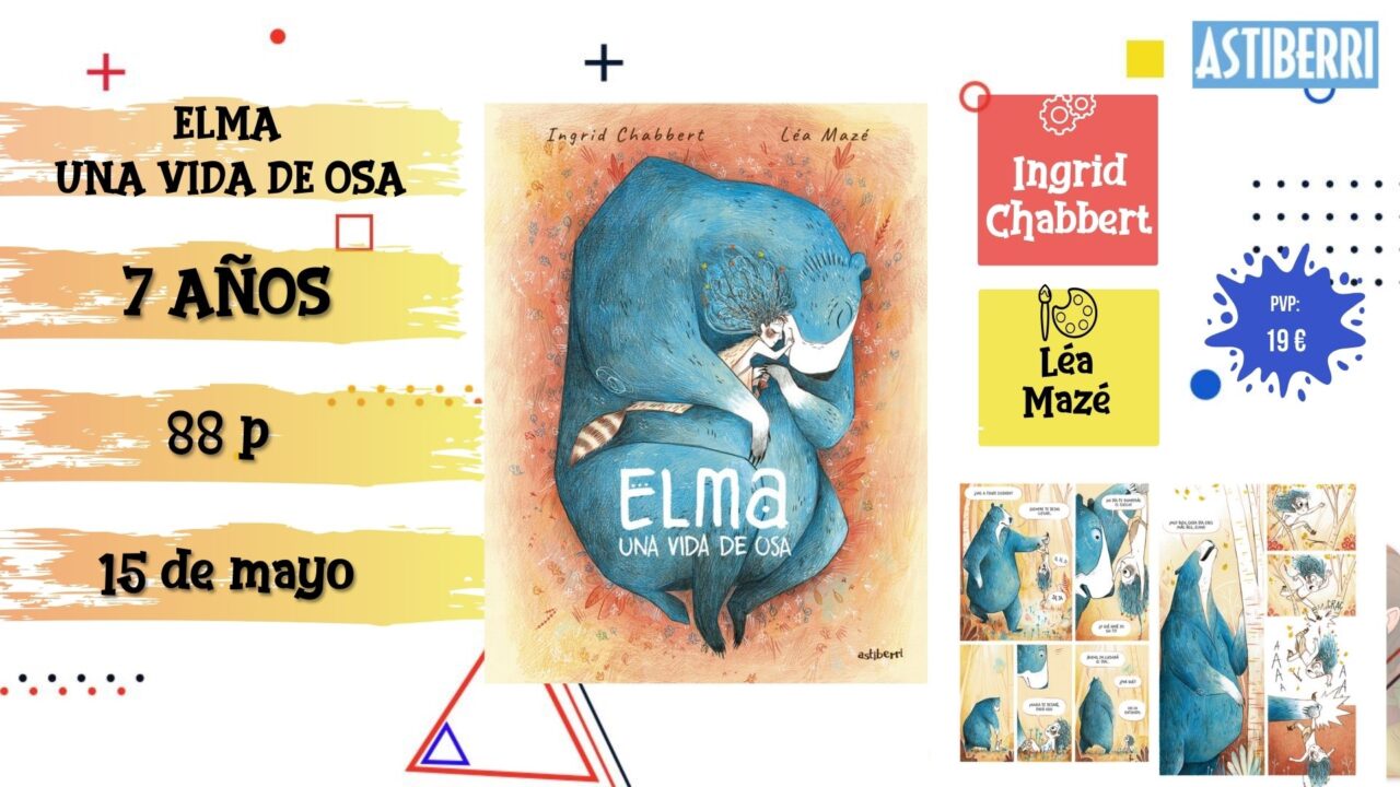 Novedades cómics mayo Elma, una vida de osa