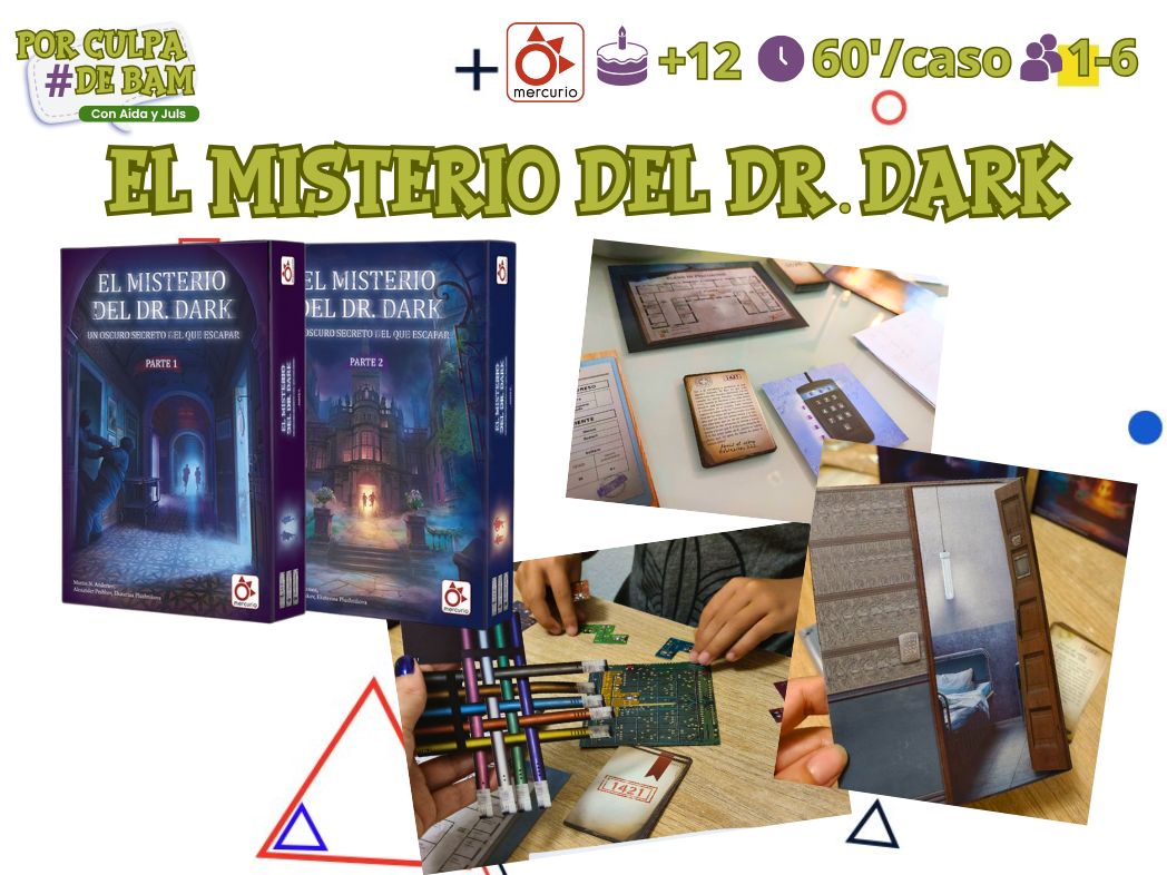 juego de mesa el misterio del dr dark