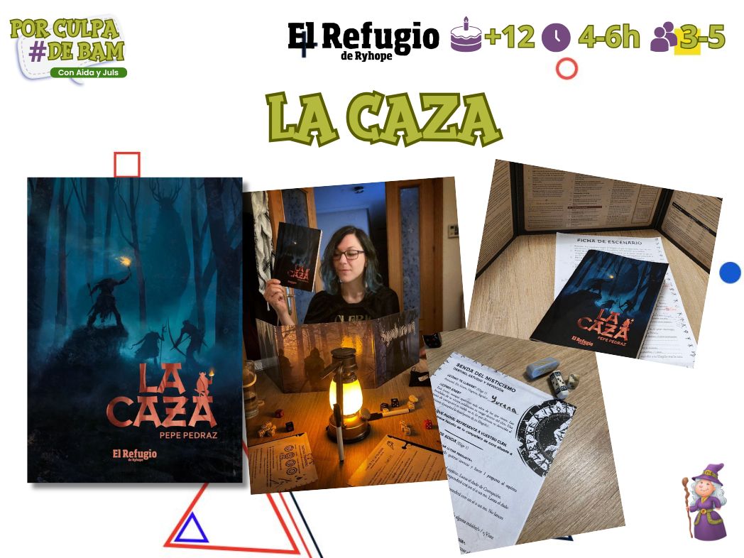 juego de rol la caza el refugio pepe pedraz reseña