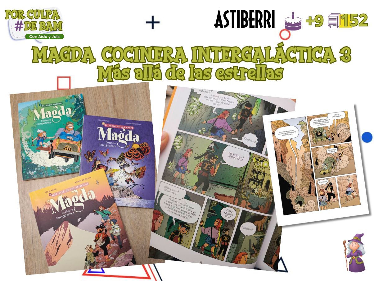 saga comics Magda Cocinera intergalactica reseña critica