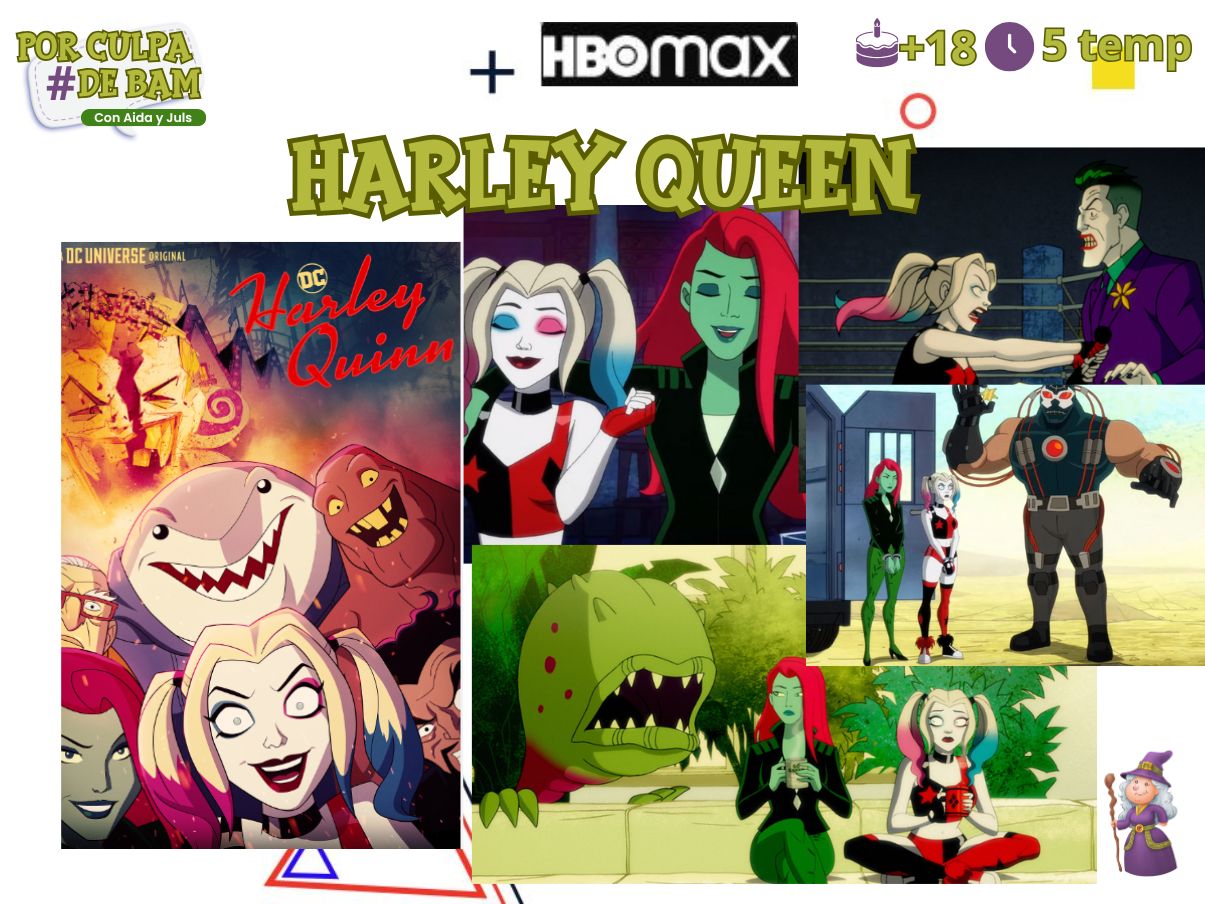 serie Harley Queen adulta edad minima