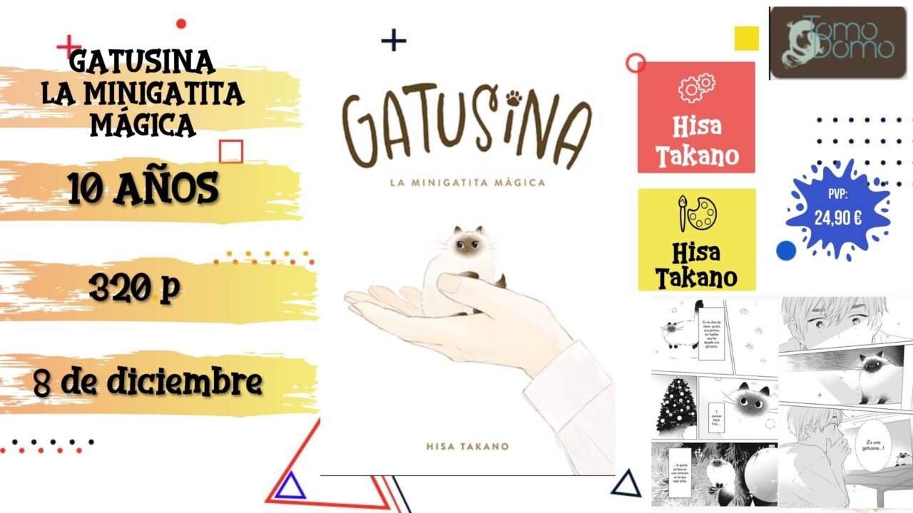 Novedades cómics diciembre Gatusina