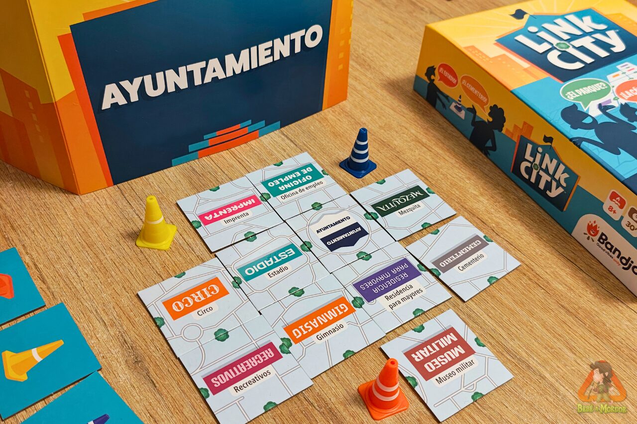 juego de mesa party cooperativo Link City