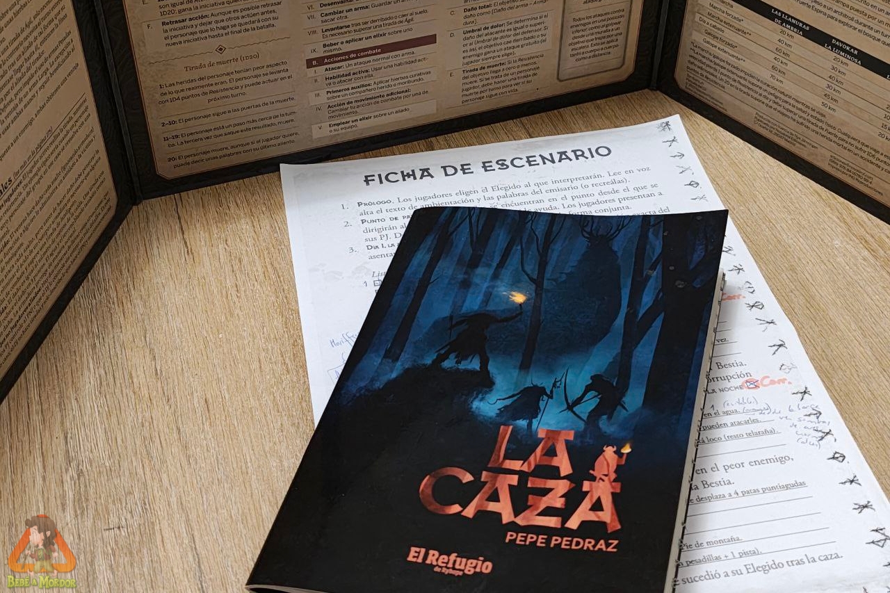 juego de rol La Caza Pepe Pedraz reseña
