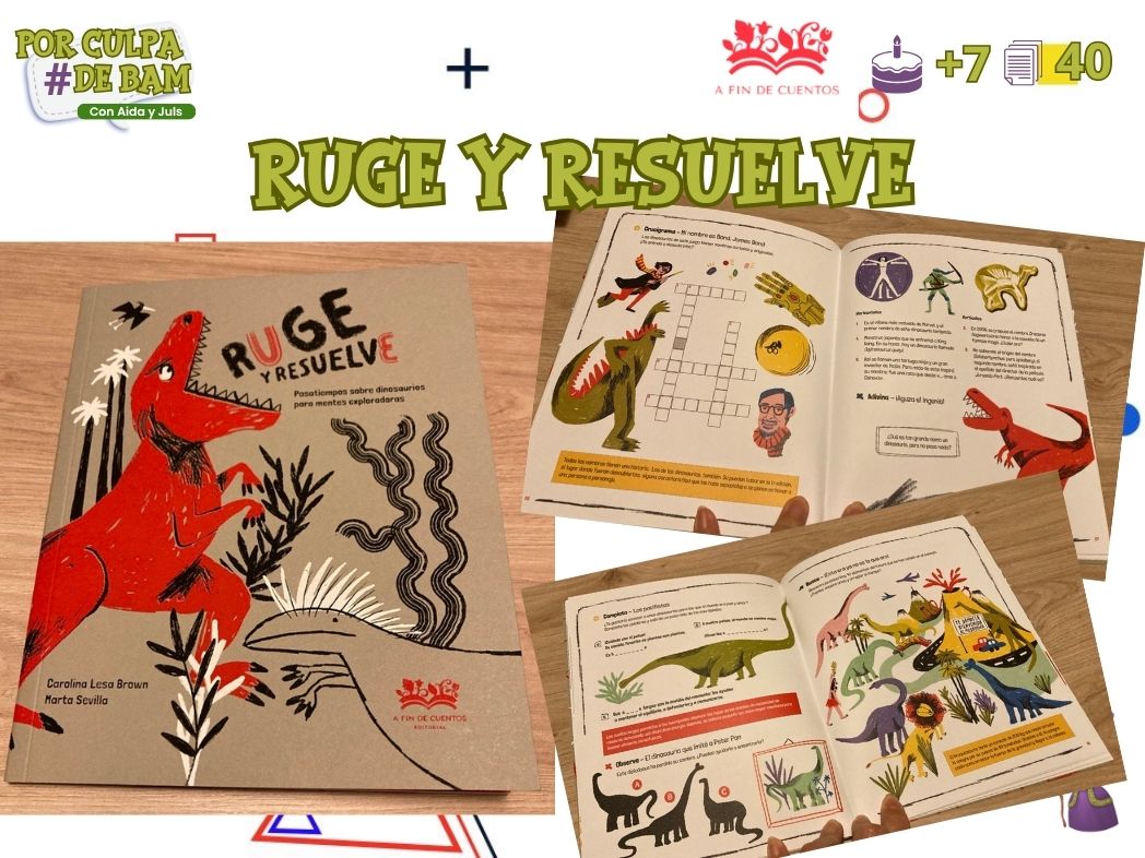 libro actividades Ruge y Resuelve reseña