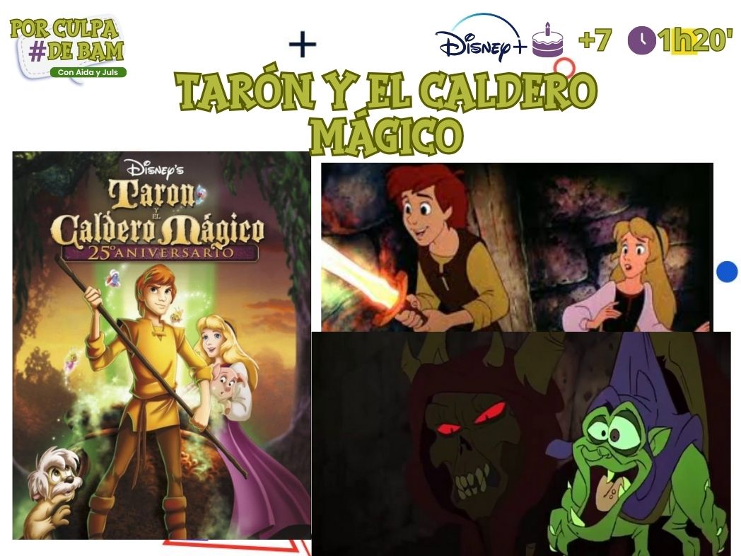 pelicula Tarón y el CAldero mágico