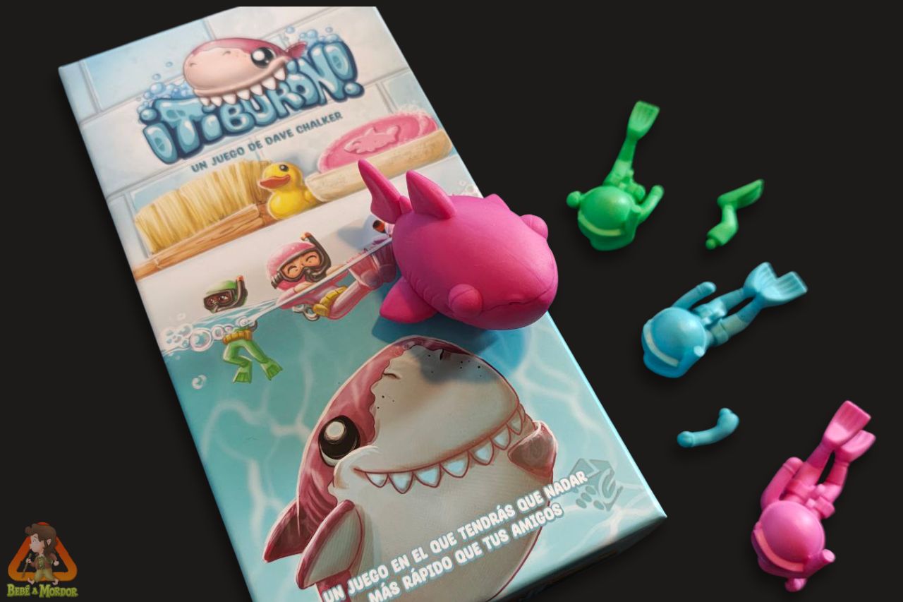 reedicion juego de mesa Tiburon