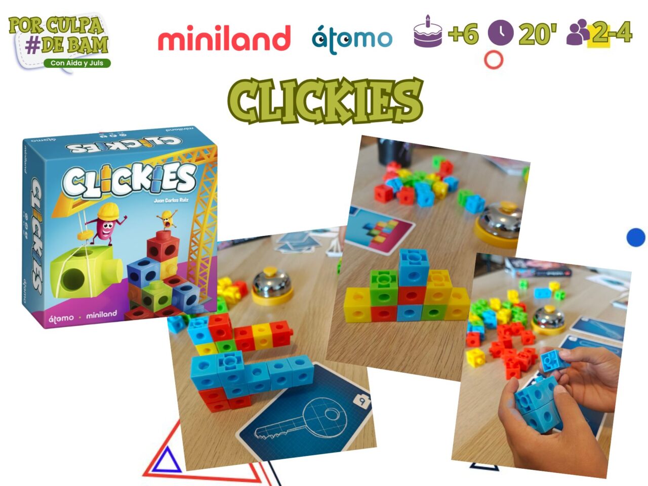 Juego de mesa Clickies