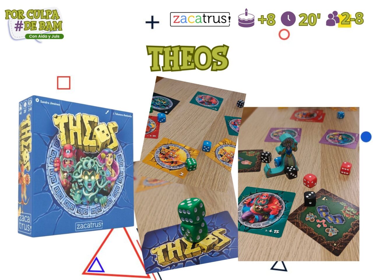 Juego de mesa Theos