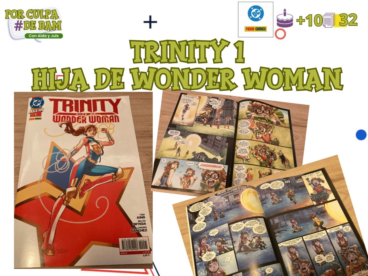 cómic Trinity 1 hija de wonder woman