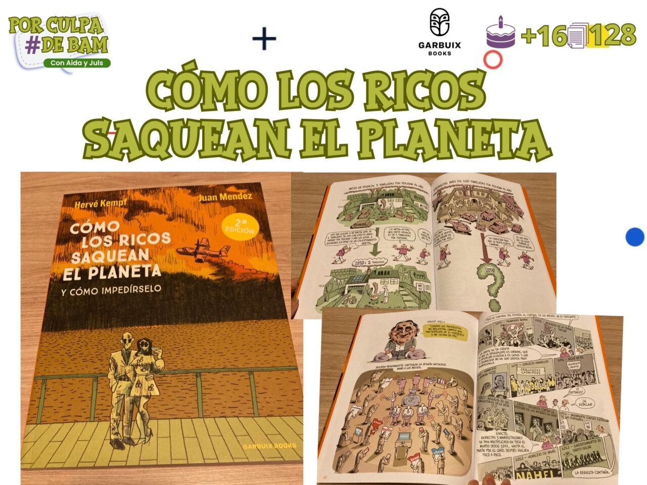 cómic cómo los ricos saquean el planeta