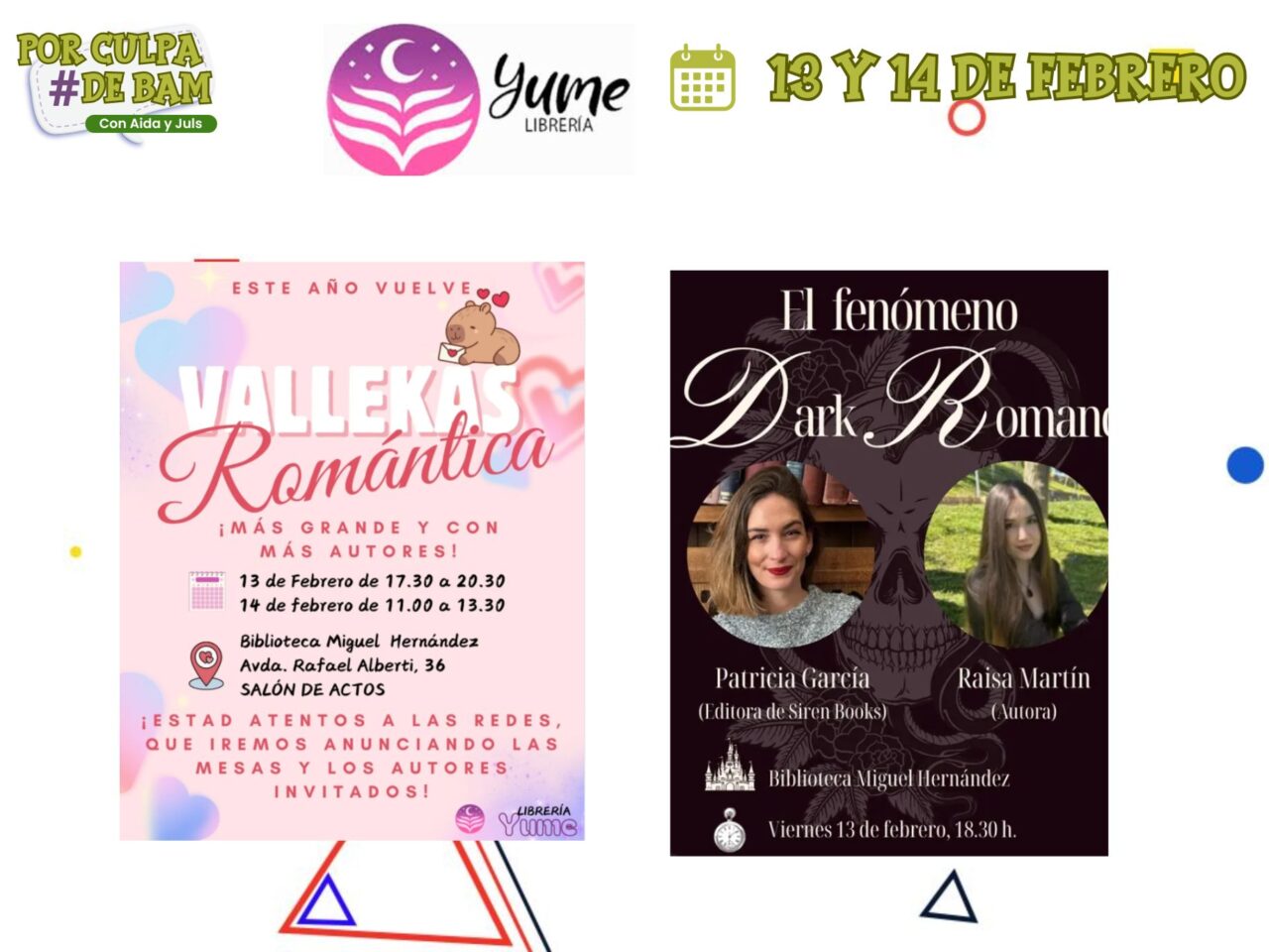 eventos vallekas romantica