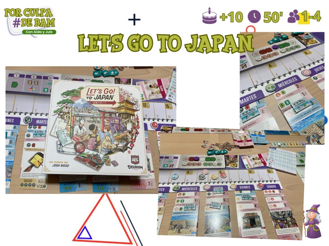 juego de mesa lets go to japan