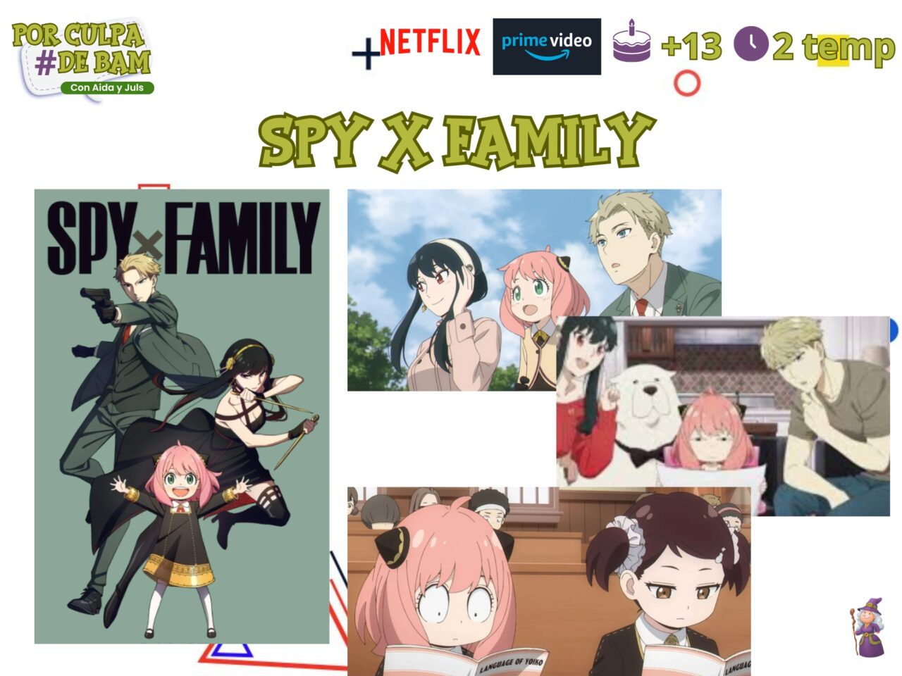 serie anime spy x family edad minima