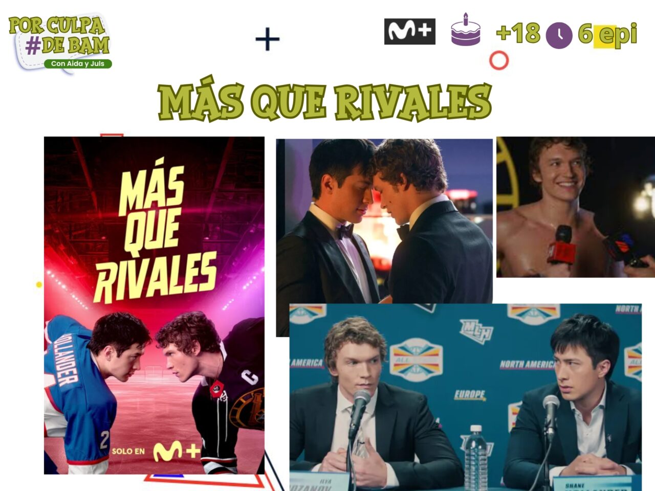 serie mas que rivales lgtbi