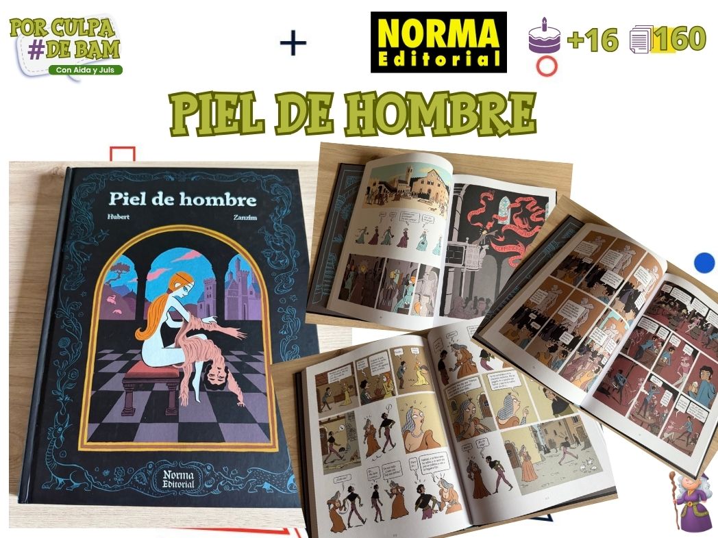 comic 18 piel de hombre