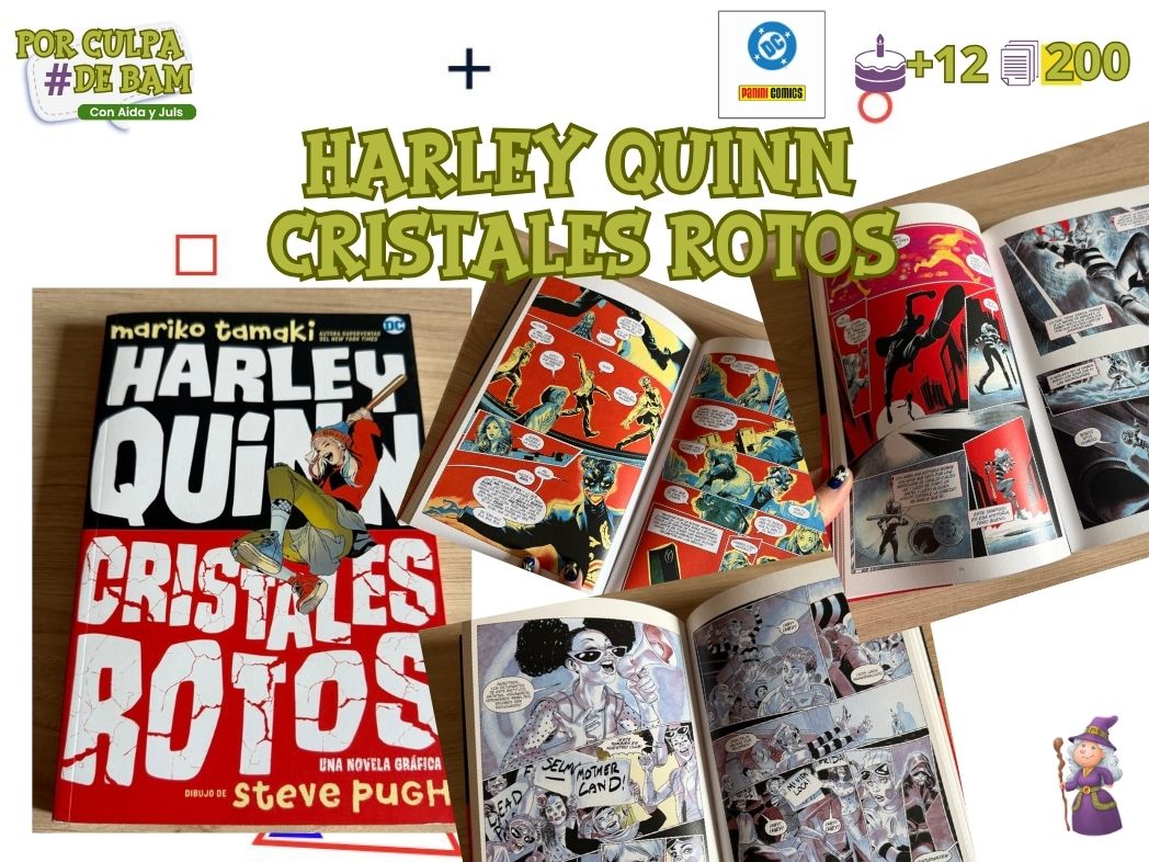 comic LIJ Harley Quinn Cristales Rotos