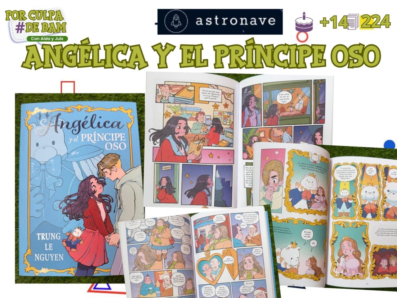 cómic angélica y el príncipe oso