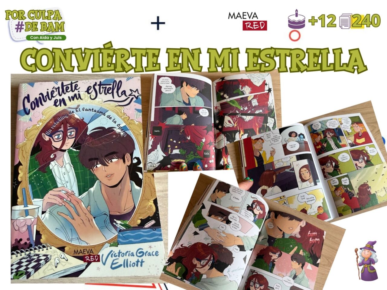 cómic conviértete en mi estrella