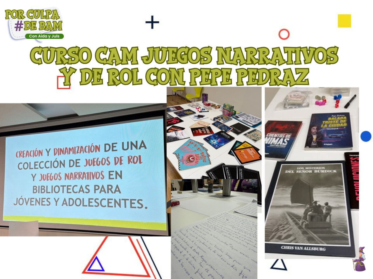 curso juegos narrativos y rol pepe pedraz