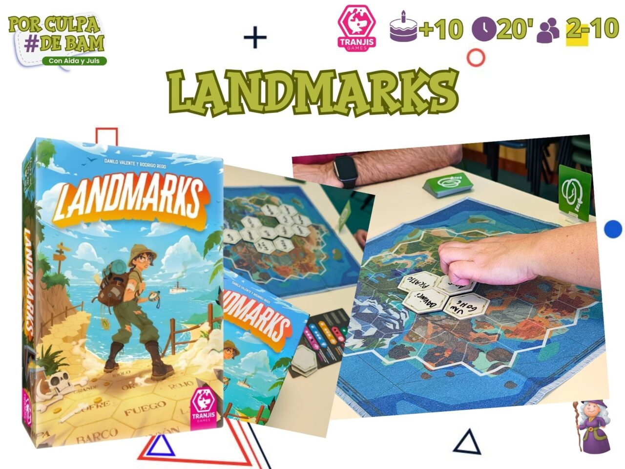 juego de mesa Landmarks