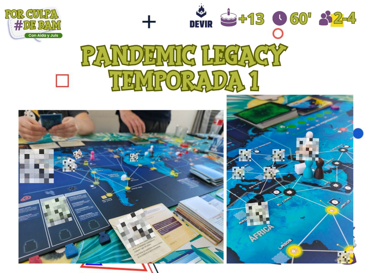 juego de mesa pandemic legacy temporada 1 critica sin spoilers