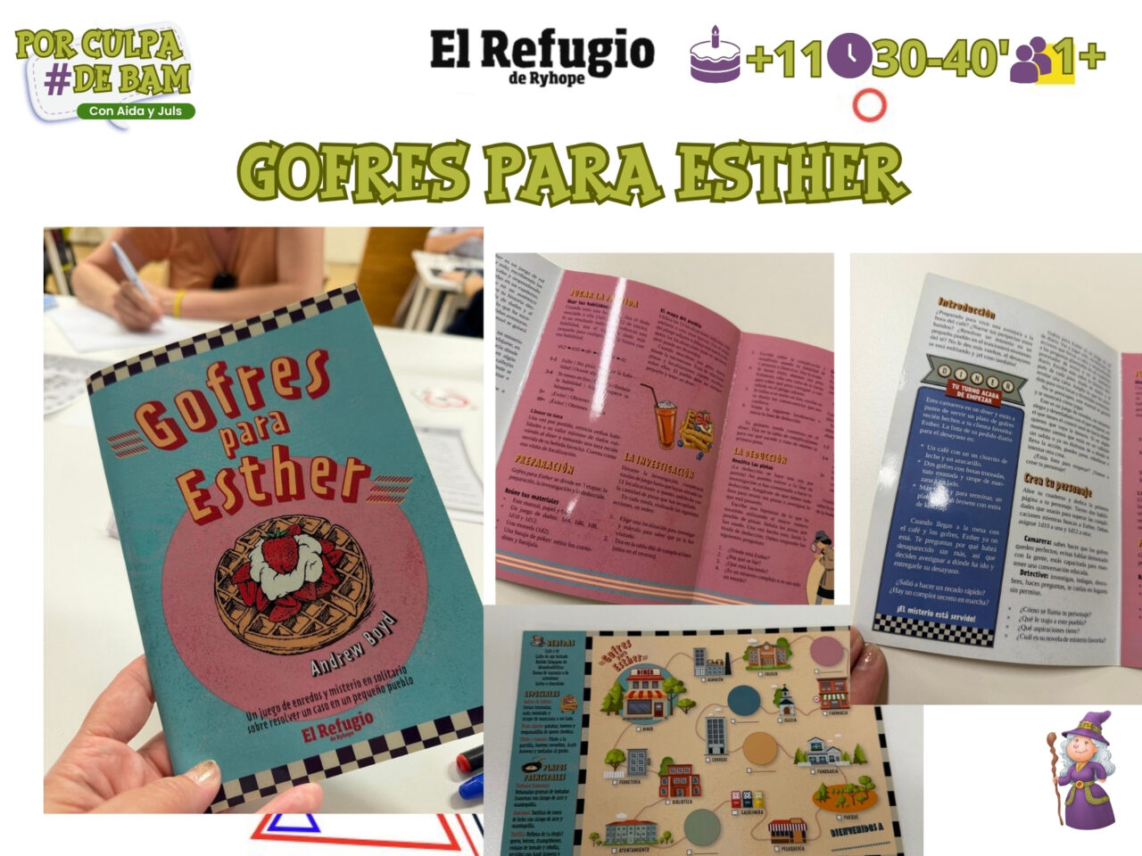 juego de rol gofres para esther
