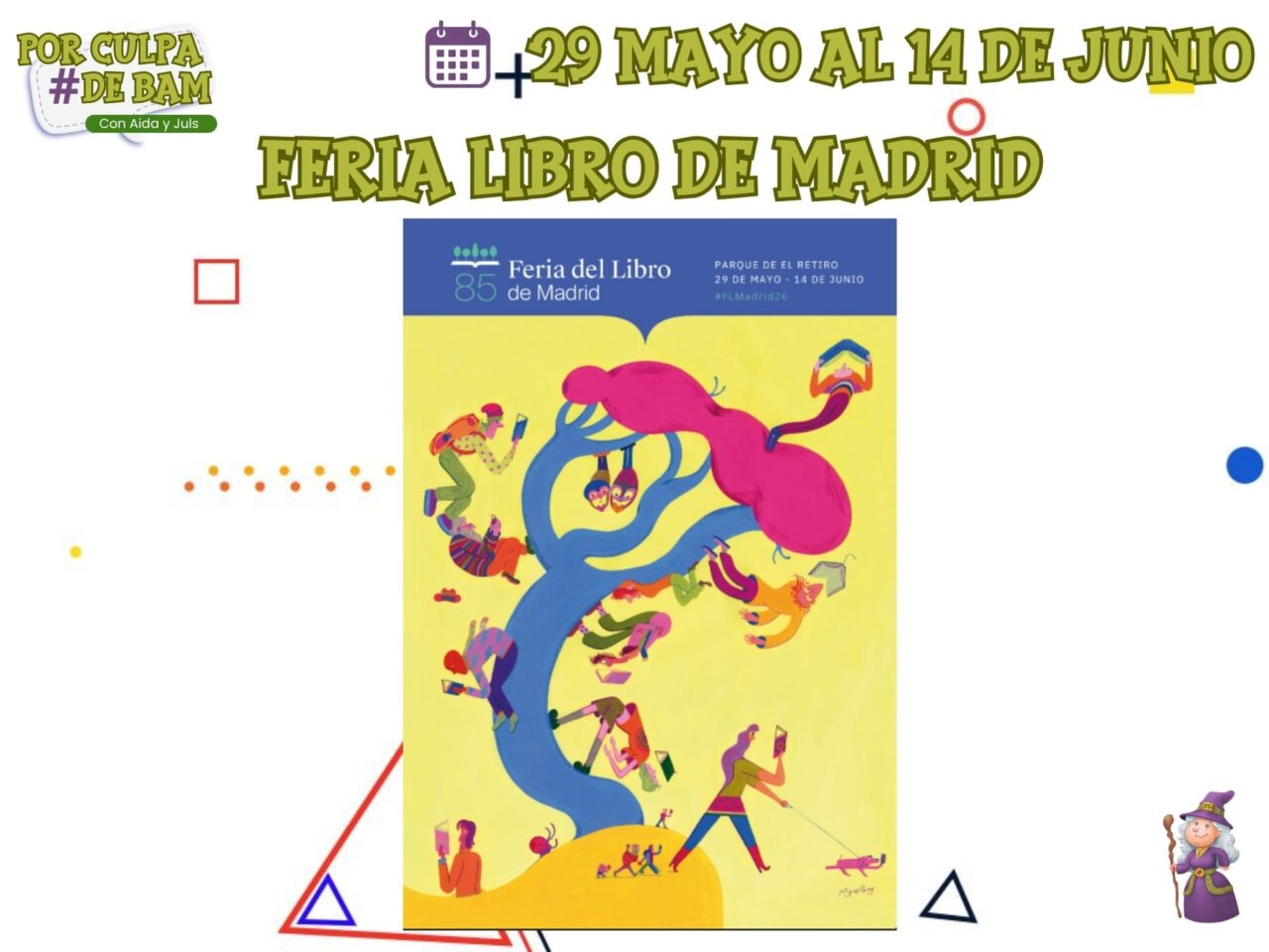 eventos feria del libro de madrid
