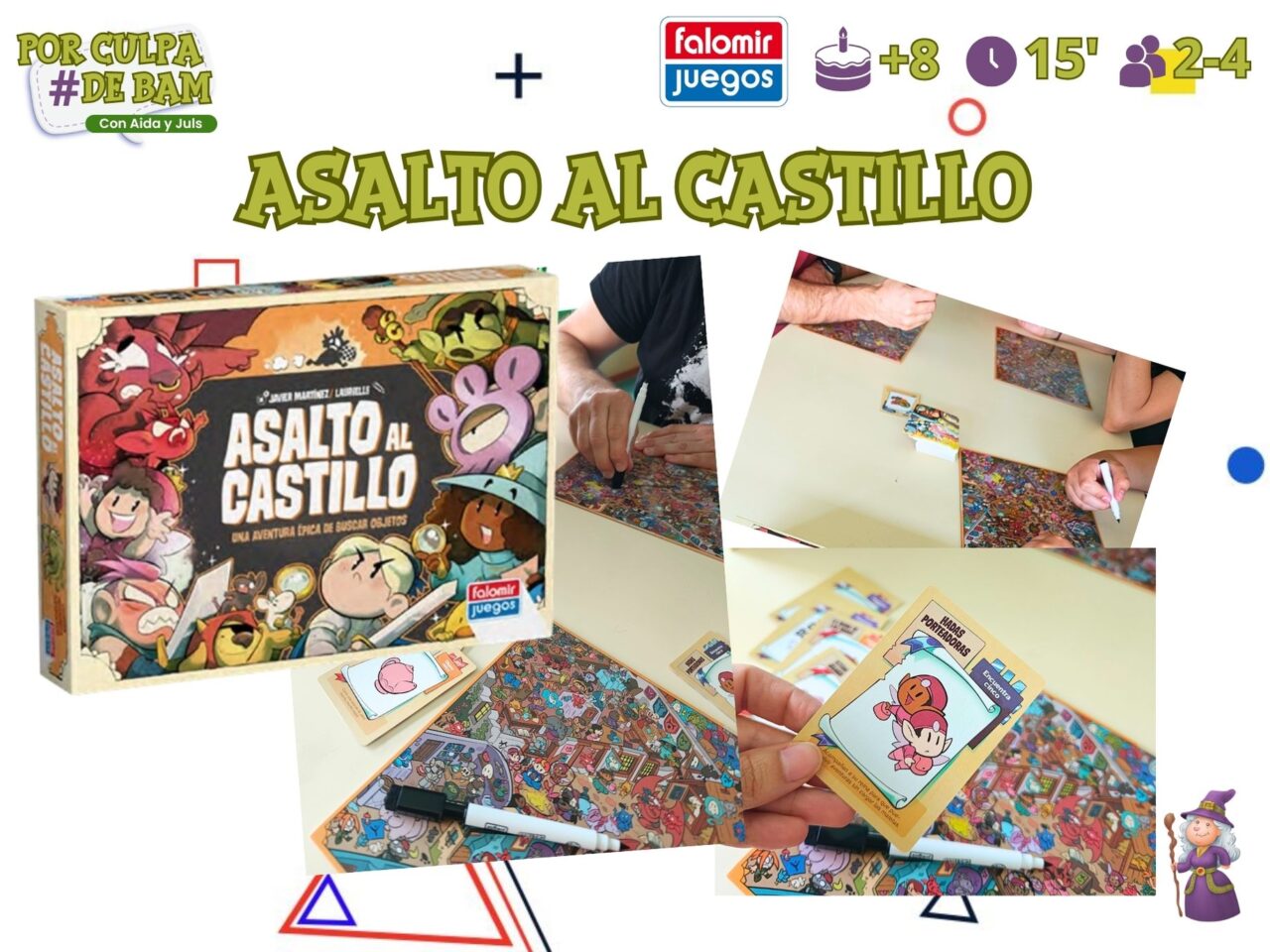 juego de mesa asalto al castillo