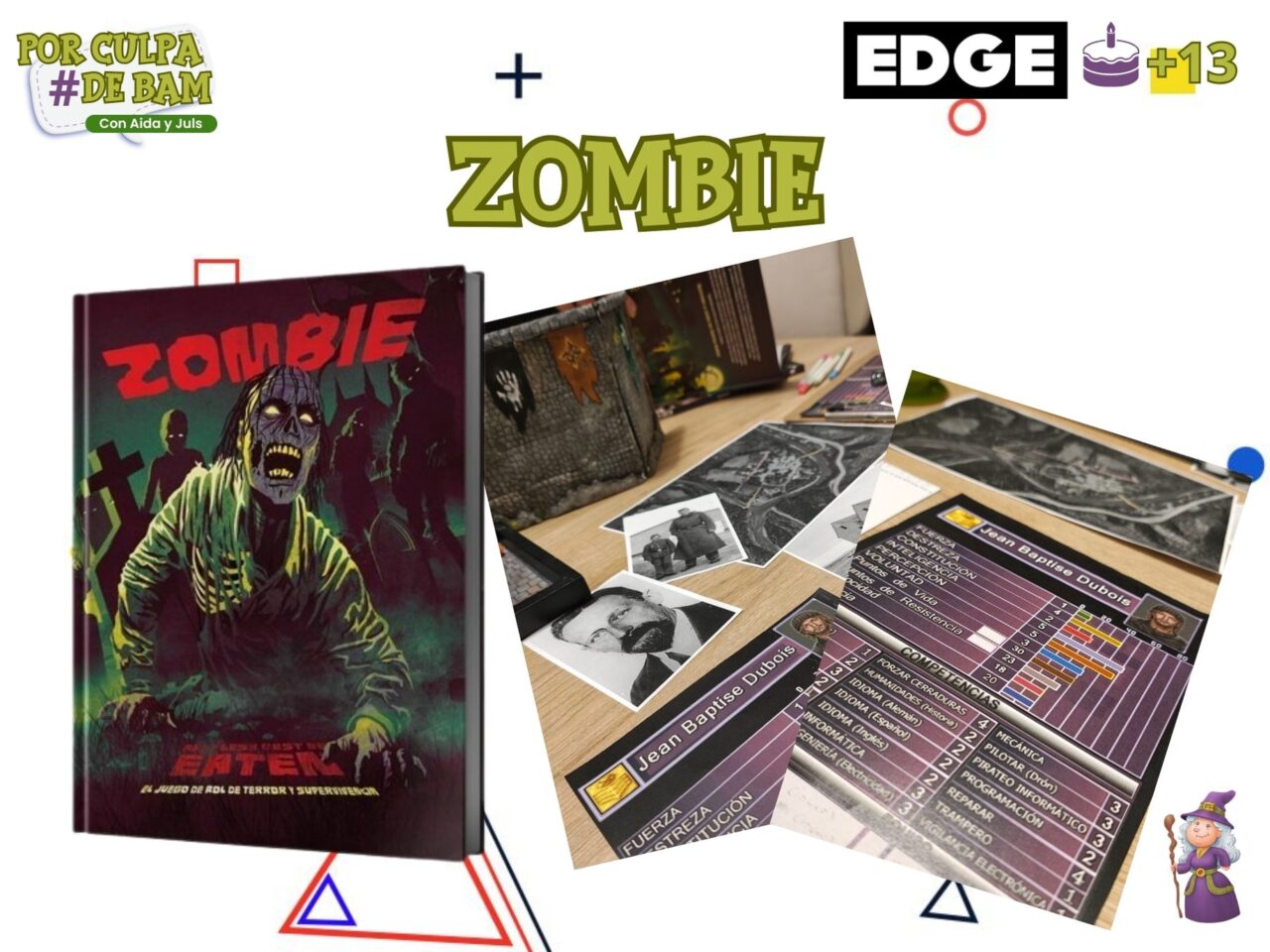 juego de rol zombie
