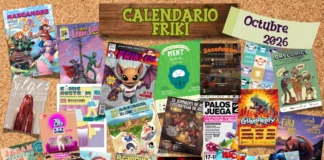 calendario friki de octubre 2026