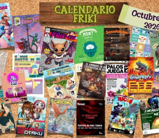 calendario friki de octubre 2026