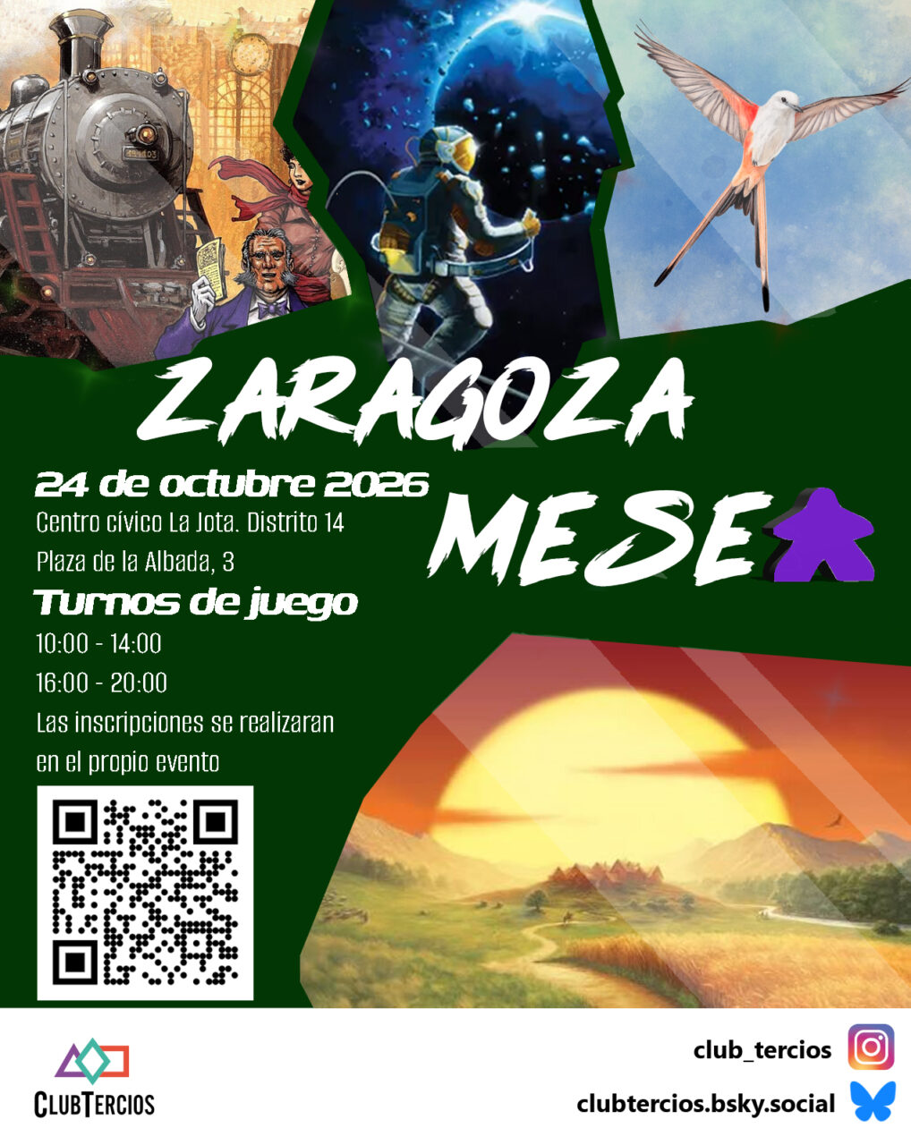 calendario friki 2026 octubre mesea zaragoza