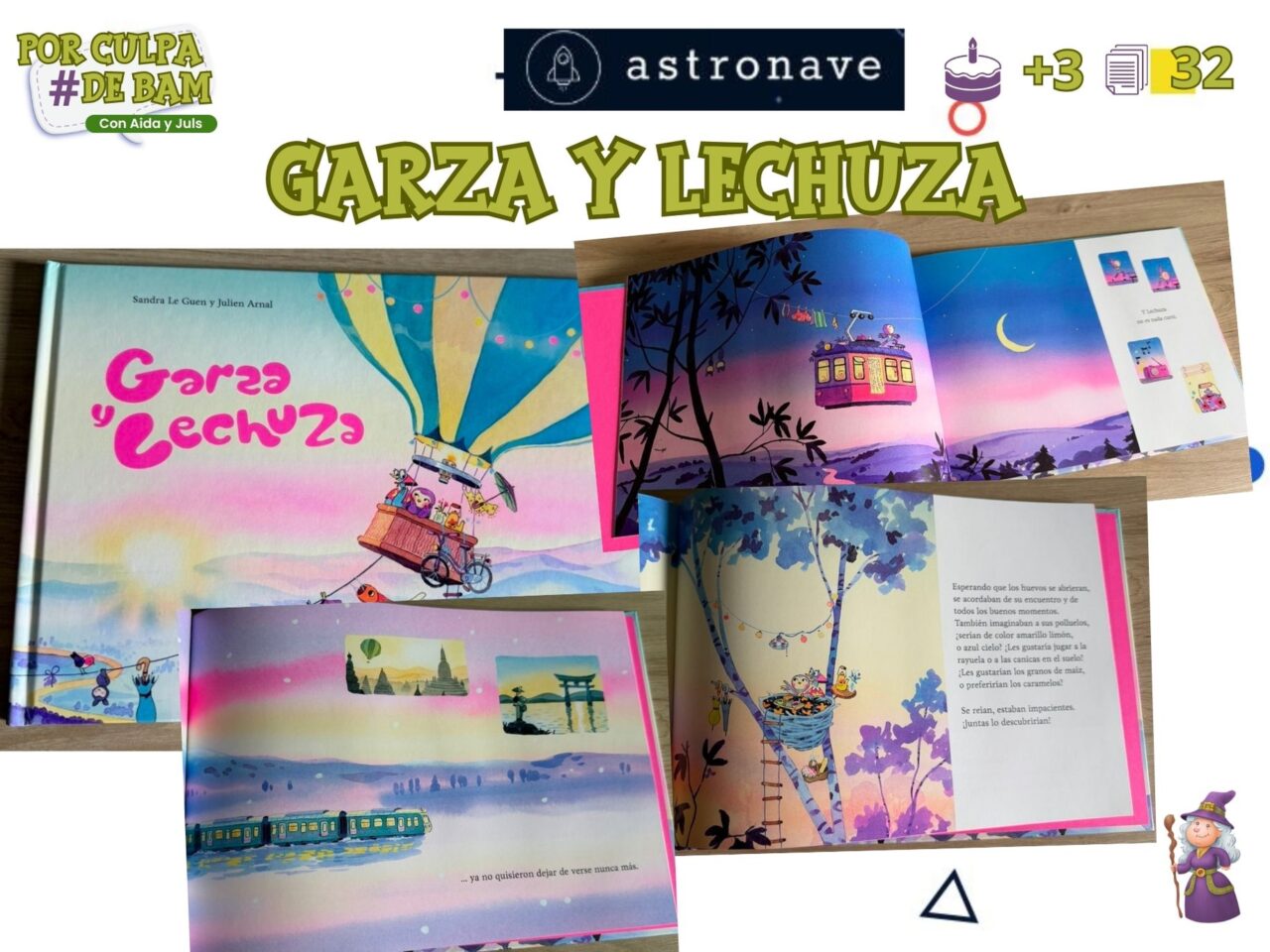 comic garza y lechuza