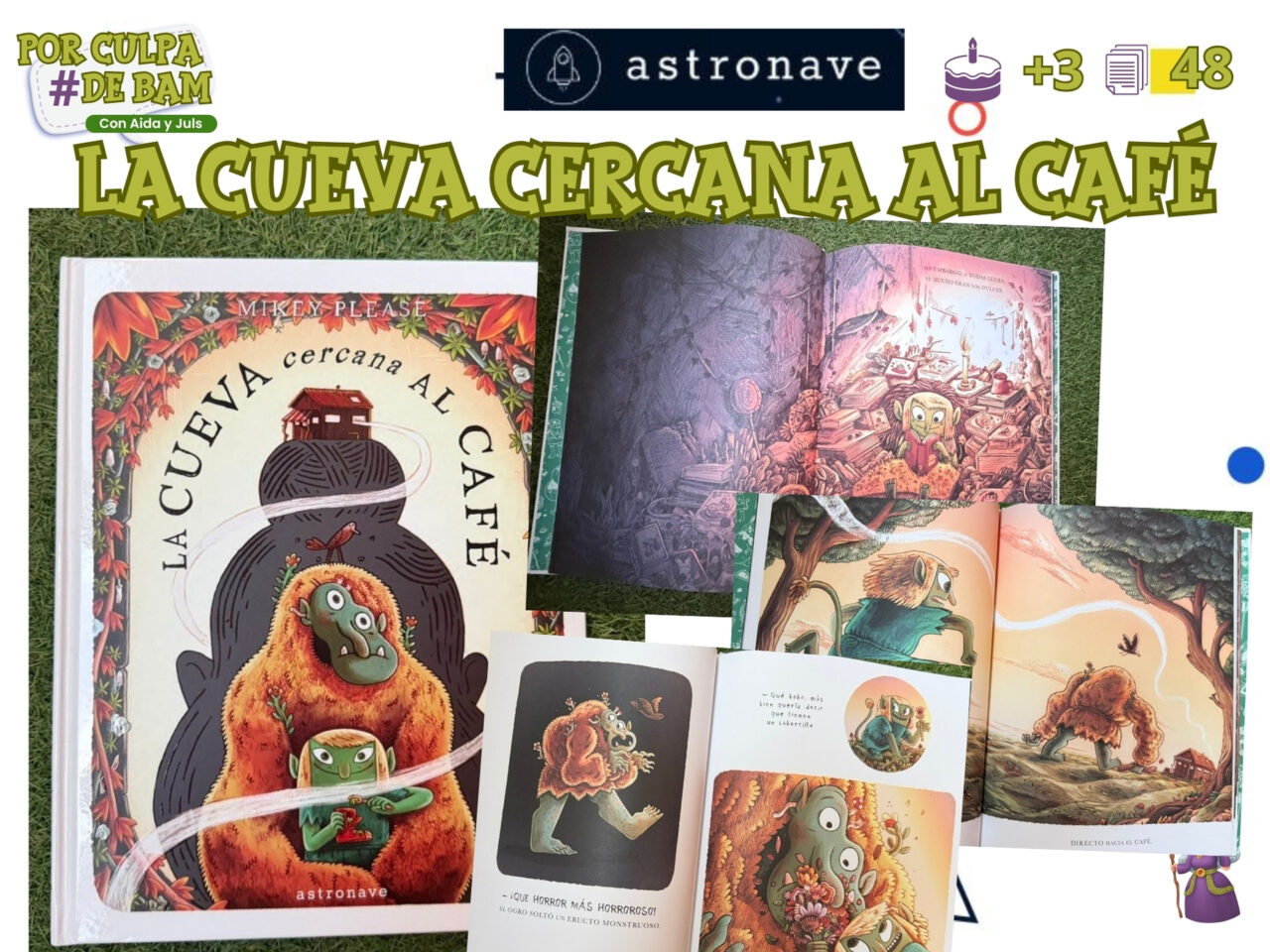 comic la cueva cercana al cafe