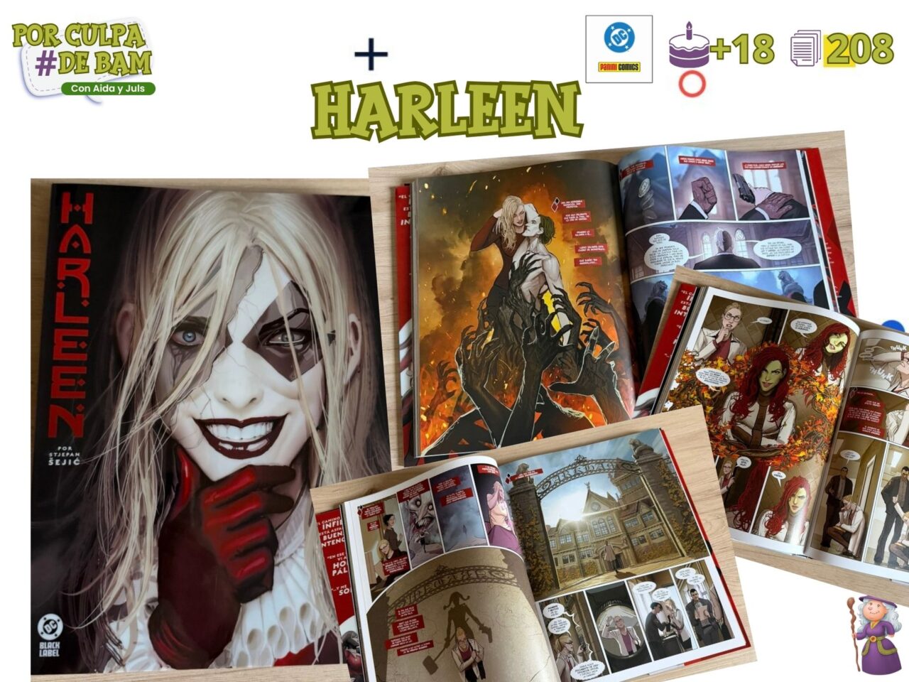 comic pegi 18 harleen