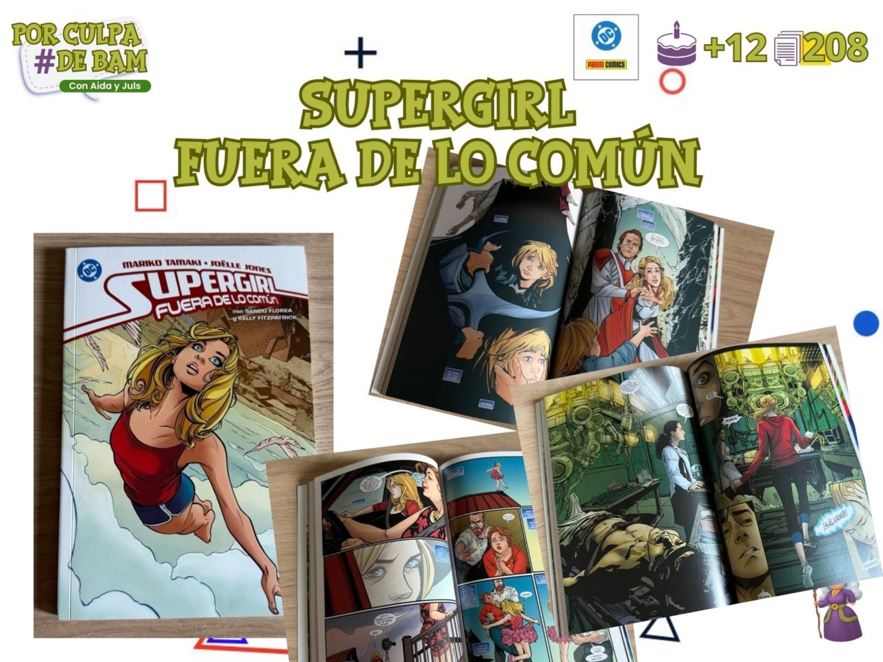 comic supergirl fuera de lo comun