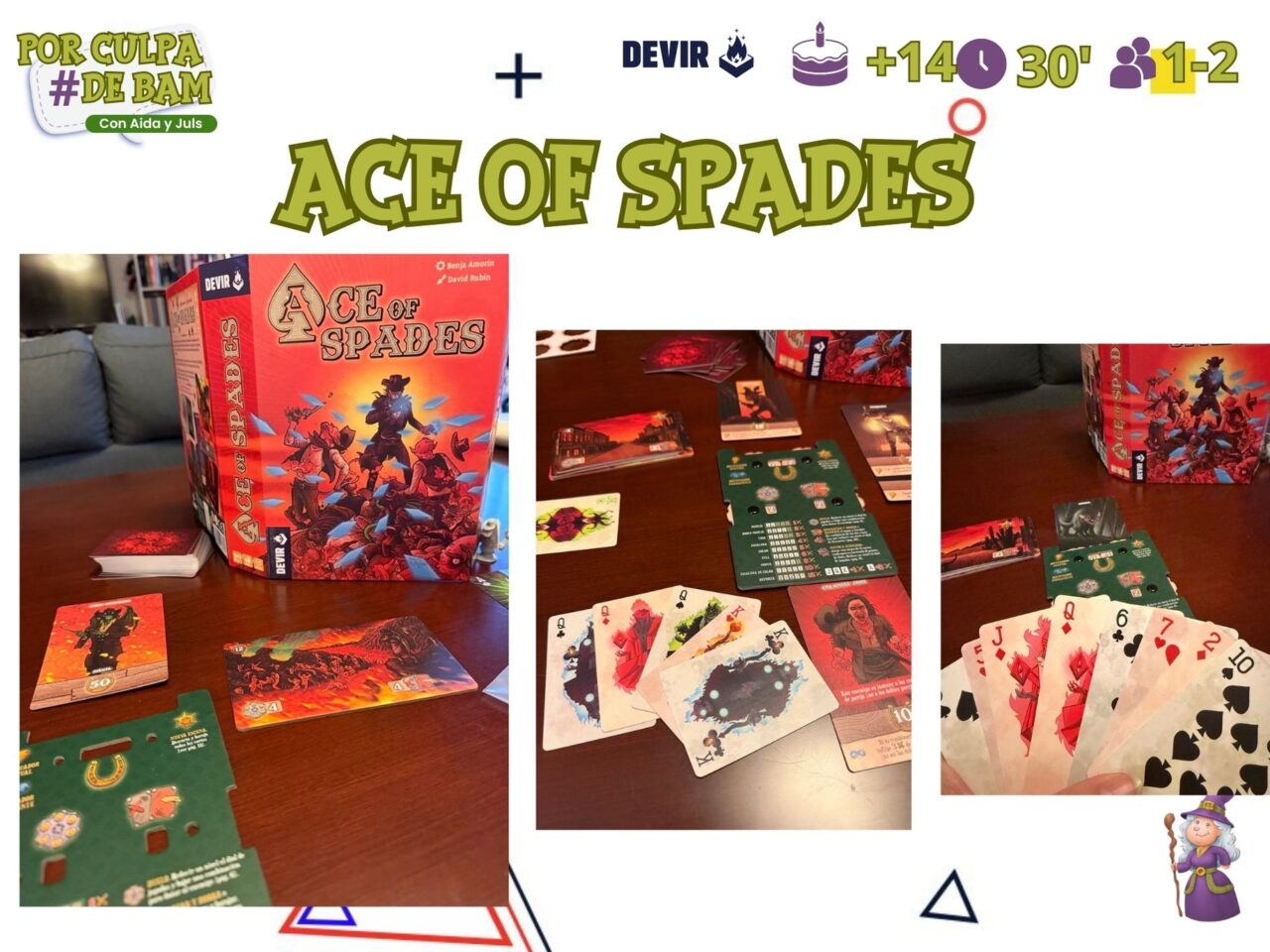 juego de mesa Ace of Spades